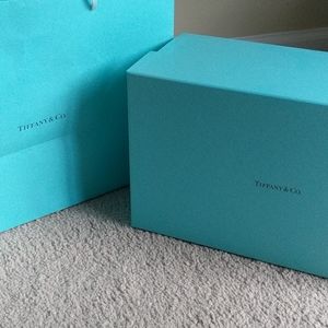 Official Tiffany & Co. Gift bag and box